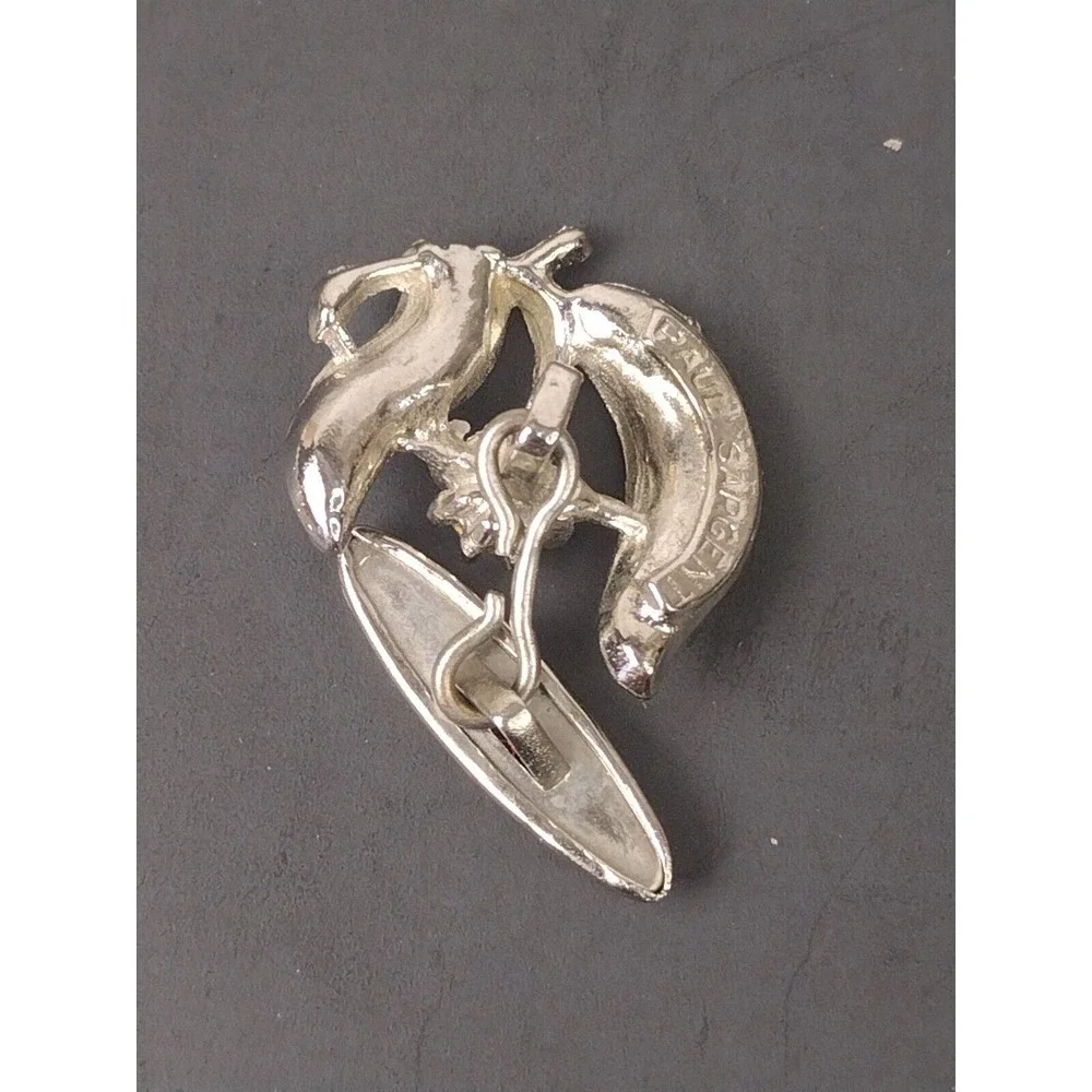 Vintage Y2K Paul Sargent Rhinestone Formal Shirt Studs Cuff Link For prom tux
